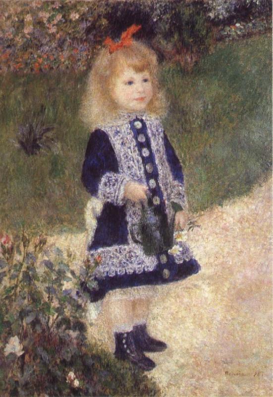 Pierre-Auguste Renoir Girl with trida China oil painting art
